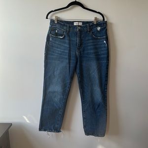 Abercrombie mid-rise boyfriend jeans | women’s 30S